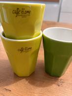 Caffe tiamo mokjes ..4, Ophalen of Verzenden, Zo goed als nieuw, Overige stijlen, Kop(pen) en/of Schotel(s)