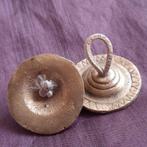 Boeddhisme Tibet Nepal: Twee Gebedsbelletjes, Antiek en Kunst, Antiek | Koper en Brons, Verzenden