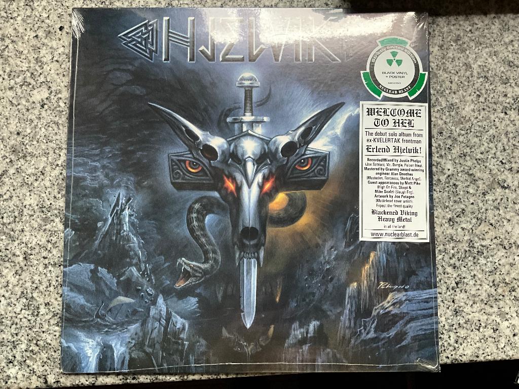LP van Welcome To Hel van Hjelvik, Cd's en Dvd's, Vinyl | Hardrock en Metal, Nieuw in verpakking, Ophalen of Verzenden