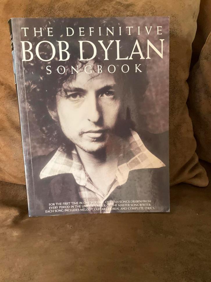 Bob Dylan, The Definitive Songbook, Verzamelen, Muziek, Artiesten en Beroemdheden, Zo goed als nieuw, Boek, Tijdschrift of Artikel