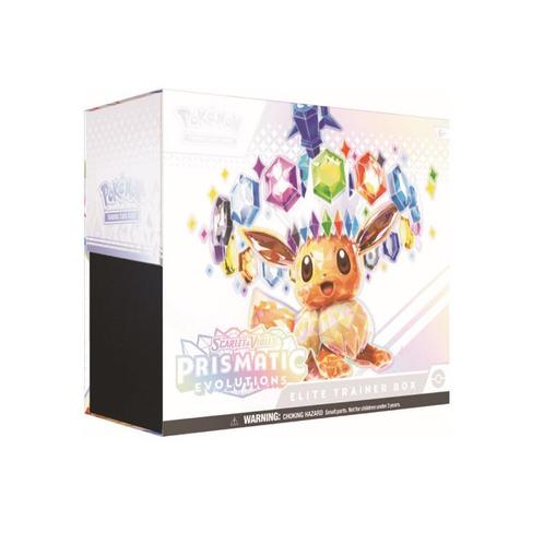 Prismatic Evolutions Elite Trainer Box Sealed, Hobby en Vrije tijd, Verzamelkaartspellen | Pokémon, Nieuw, Ophalen of Verzenden