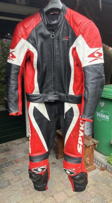 Spyke lederen race motorpak tweedelig maat 56 beschikbaar voor biedingen