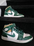 Air Jordan 1 Mid Sonic – maat 40 – Wit, Geel, Groen, Ophalen of Verzenden, Zo goed als nieuw