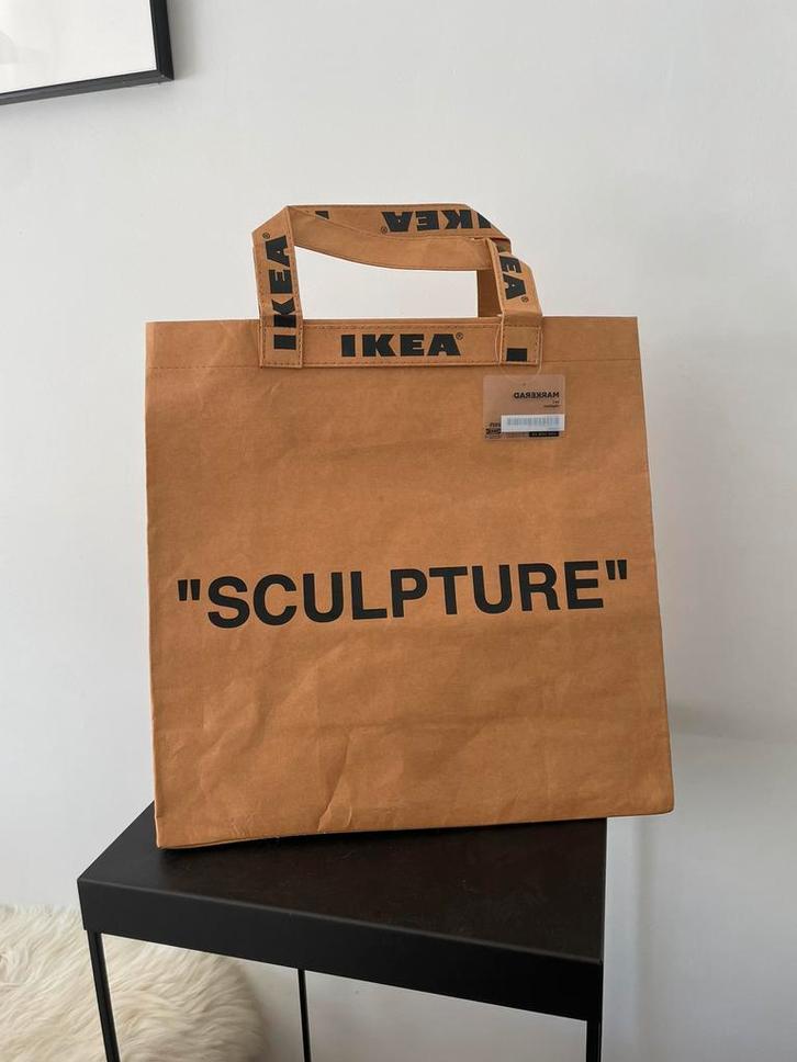 Sculpture tas - shopper - handtas Virgil Abloh, Sieraden, Tassen en Uiterlijk, Tassen | Schoudertassen, Zo goed als nieuw, Ophalen of Verzenden