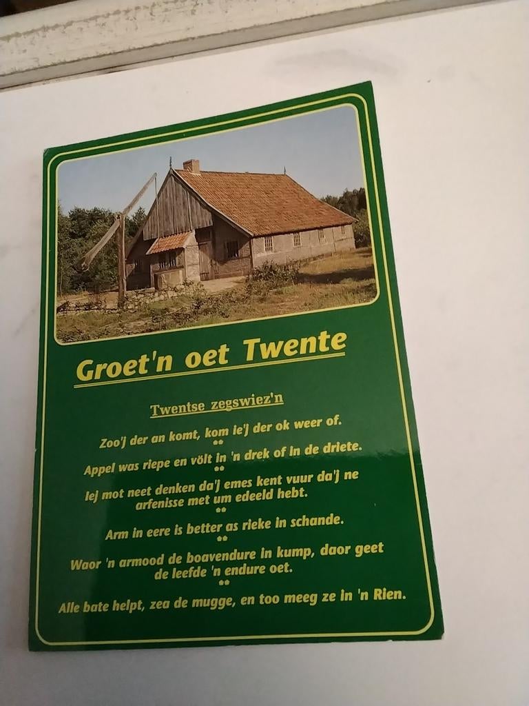 GROET'N OET TWENTE. 1997, Ophalen of Verzenden, 1980 tot heden