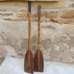 Set frans brocante decoratieve houten peddels, Antiek en Kunst, Ophalen of Verzenden