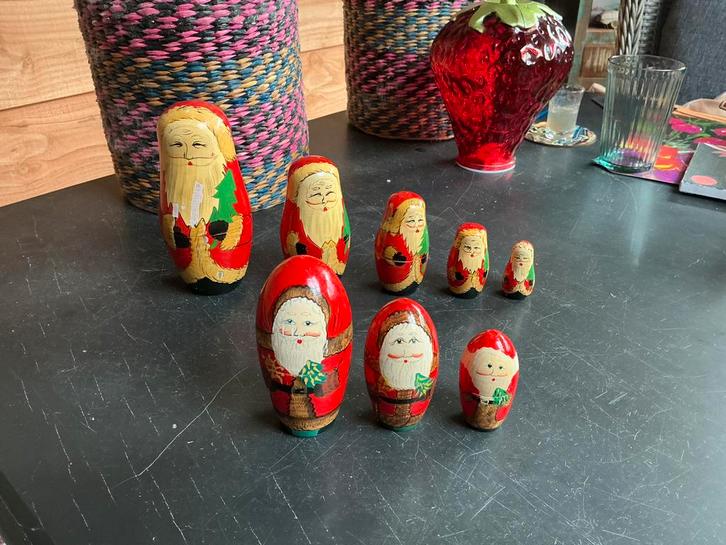 Kerst matroesjka, Diversen, Kerst, Gebruikt, Ophalen of Verzenden