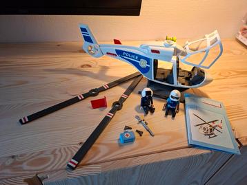 Playmobil Politie Helikopter 6921 - Beschadigd beschikbaar voor biedingen