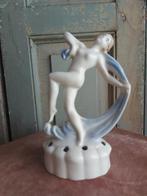 Antiek porselein bloemschikker,dame,naakt danseres,coronet, Antiek en Kunst, Antiek | Porselein, Ophalen of Verzenden