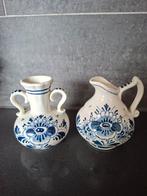 Delfstblauw kannetje / vaasje - 8 cm hoog, Antiek en Kunst, Ophalen of Verzenden