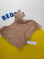 1828 Zeeman knuffellap lap doekje roze met ster, Ophalen of Verzenden, Zo goed als nieuw, Overige typen