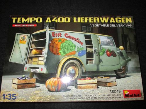 D-507,MINIART 1-35,NO,38049,Tempo A400 Lieferwagen Vegetable, Hobby en Vrije tijd, Modelbouw | Auto's en Voertuigen, Nieuw, Verzenden