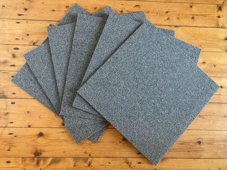 6 seventies vierkante vloertegels tapijttegels tapijt tegels, Huis en Inrichting, Stoffering | Vloerbedekking, Nieuw, Ophalen of Verzenden