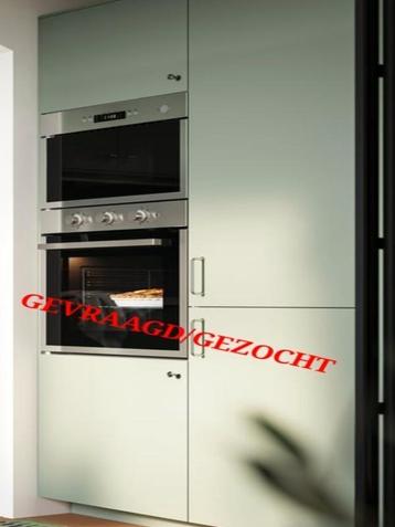 GEVRAAGD kast voor koel/ vriescombinatie en oven/magnetron beschikbaar voor biedingen