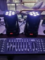 Moving Head 7x12Watt RGBW, Muziek en Instrumenten, Licht en Laser, Ophalen of Verzenden, Nieuw, Licht, Geluidgestuurd