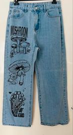 Romwe spijkerbroek maat 40, Kleding | Dames, Ophalen of Verzenden, Zo goed als nieuw, Blauw, W30 - W32 (confectie 38/40)