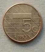 Nederland, 5 gulden 1993, Ophalen of Verzenden, Koningin Beatrix, 5 gulden, Losse munt