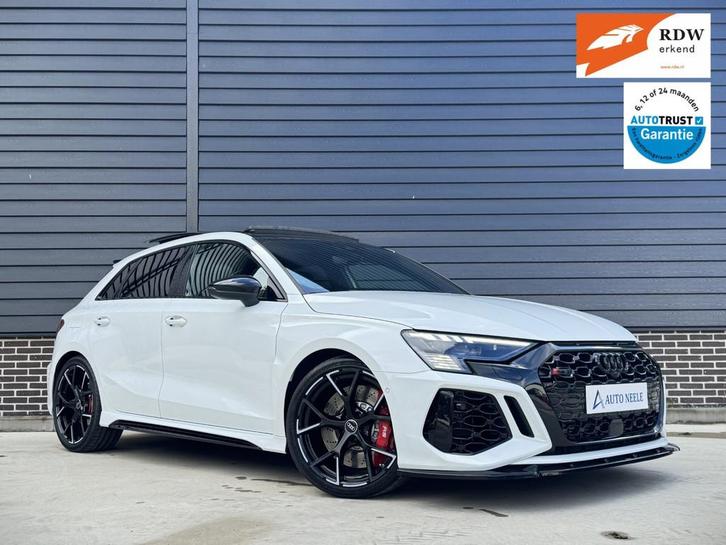 Audi RS3 Sportback 2.5 TFSI Quattro Incl BTW, Panoramadak, E, Auto's, Audi, Bedrijf, Te koop, RS3, 4x4, ABS, Achteruitrijcamera