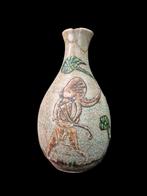 Antiek emaille en geglazuurde aardewerk, Antiek en Kunst, Antiek | Keramiek en Aardewerk, Ophalen of Verzenden