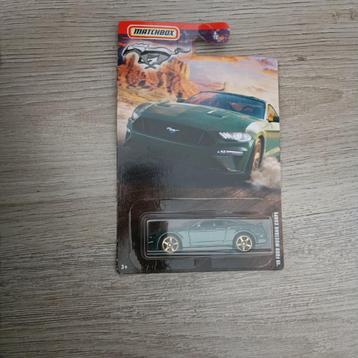 Matchbox Ford Mustang Coupe 2019 groen  beschikbaar voor biedingen