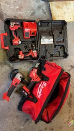 Complete milwaukee set milwaukee, Doe-het-zelf en Verbouw, Gereedschap | Handgereedschap, Ophalen of Verzenden, Zo goed als nieuw