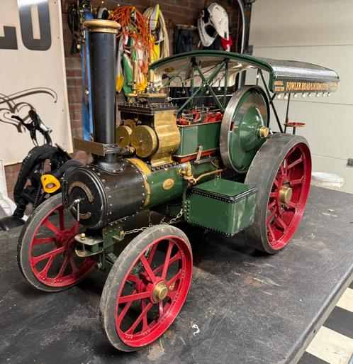 Stoomtractor 2inch fowler , live steam , stoommachine, Hobby en Vrije tijd, Modelbouw | Auto's en Voertuigen, Zo goed als nieuw