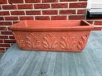 Terracotta bloempot, Tuin en Terras, Ophalen, Steen, Gebruikt, Minder dan 60 cm