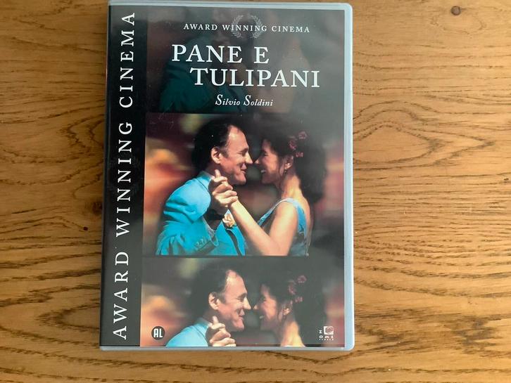 10). Pane e Tulipani DVD - Silvio Soldini, Bruno Ganz e.a., Cd's en Dvd's, Dvd's | Overige Dvd's, Zo goed als nieuw, Alle leeftijden