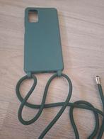 Samsung A32 mat groen hoesje telefoon 5G met koord ZGAN, Ophalen of Verzenden, Zo goed als nieuw, Overige modellen, Hoesje of Tasje