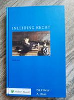 Inleiding recht, Boeken, Ophalen of Verzenden, Zo goed als nieuw, WO, Wolters Kluwer