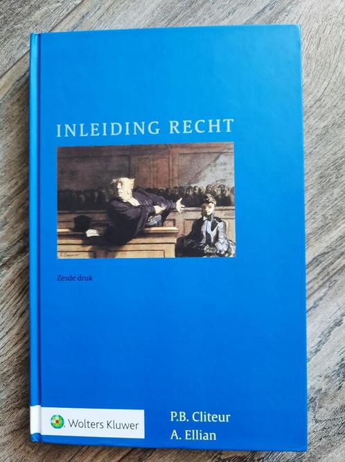 Inleiding recht, Boeken, Studieboeken en Cursussen, Zo goed als nieuw, WO, Ophalen of Verzenden