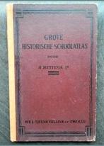 Grote historische schoolatlas (1947) - H. Hettema, Gelezen, Overige atlassen, H. Hettema, Ophalen of Verzenden