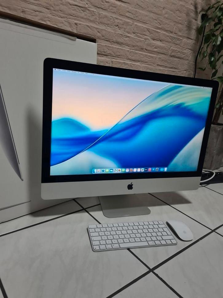iMac 27" 5K 2018 - i5 16GB 8GB videokaart 2TB Fusion Drive, Computers en Software, Apple Desktops, Zo goed als nieuw, iMac, HDD en SSD