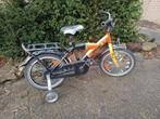 Loekie kinderfiets, Fietsen en Brommers, Fietsen | Kinderfietsjes, Ophalen, Gebruikt, Minder dan 16 inch, Zijwieltjes