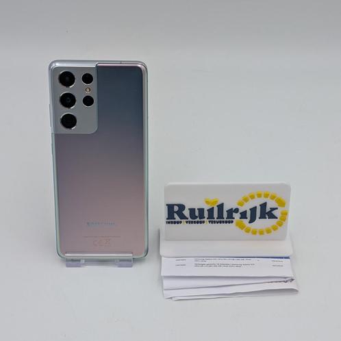 Samsung S21 Ultra 256Gb 5G - Refurbished A- grade met bon, Telecommunicatie, Mobiele telefoons | Samsung, Zo goed als nieuw