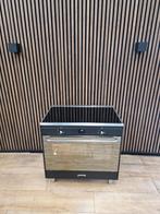 Luxe zwarte Smeg Fornuis INDUCTIE 90 cm (Gratis bezorgen), Witgoed en Apparatuur, Fornuizen, 60 cm of meer, Zo goed als nieuw