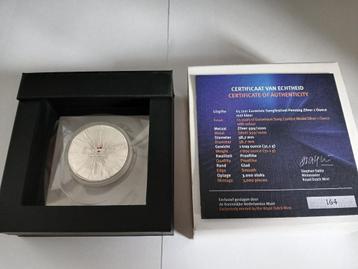 65 jaar eurovisie songfestival penning 1 oz prooflike beschikbaar voor biedingen