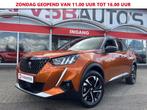 Peugeot 2008 1.2 PURETECH GT-LINE AUT. LED NAVI PANO-DAK CAM, Automaat, Gebruikt, Huisgarantie, Met garantie (alle)