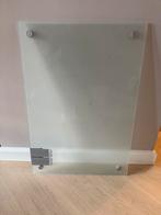 IKEA KLUDD whiteboard van glas 65x45, Huis en Inrichting, Woonaccessoires | Memoborden, Ophalen, Zo goed als nieuw, Magneetbord