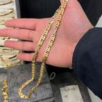 18k gouden ketting prachtig valkenoog schakel, Ophalen of Verzenden, Zo goed als nieuw, Goud