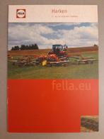 Tractor folder Fella harken, Boeken, Catalogussen en Folders, Ophalen of Verzenden, Zo goed als nieuw