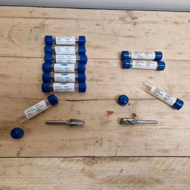 🛠 Partij Nieuwe Tyrolit striftfezen / metaal frezen, Auto diversen, Autogereedschap, Nieuw, Ophalen of Verzenden