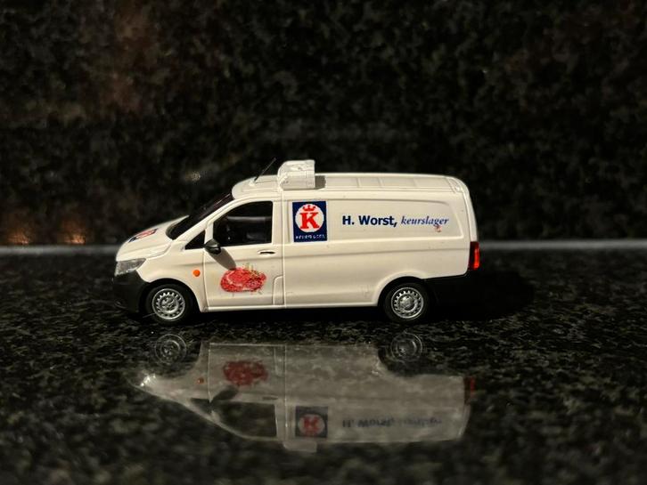 Decals transfer set keurslager slagerij H. worst 1:87 H0, Hobby en Vrije tijd, Modelauto's | 1:87, Nieuw, Overige merken, Verzenden
