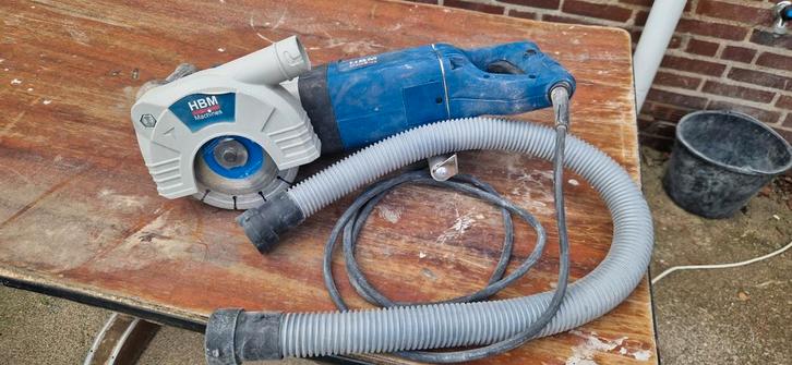 Muurfrees HBM - Sleuvenfrees, Doe-het-zelf en Verbouw, Gereedschap | Zaagmachines, Gebruikt, Overige typen, 1200 watt of meer
