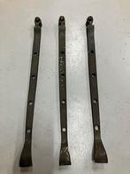 Originele messing raamuitzetters uit 1930, Ophalen of Verzenden, Gebruikt, Koper of Messing, Klink of Kruk