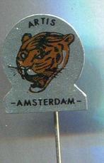 Artis Amsterdam tijger blik speldje ( N_009 ), Verzamelen, Speldjes, Pins en Buttons, Verzenden, Zo goed als nieuw, Figuurtje