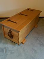 dekenkist eiken, Ophalen, 50 tot 100 cm, 50 tot 75 cm, Eikenhout