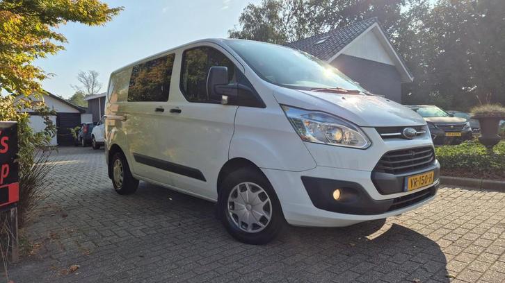 Ford Transit Custom 270 2.2 TDCI L1H1 Trend DC AIRCO BJ 2015, Auto's, Bestelauto's, Bedrijf, Te koop, ABS, Airconditioning, Alarm