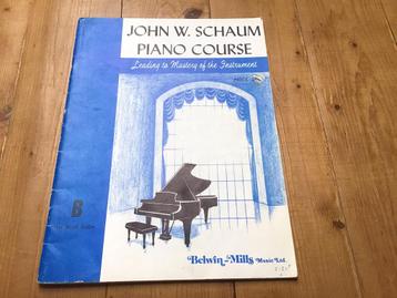 Piano cursus boek, piano course door John W. Schaum beschikbaar voor biedingen
