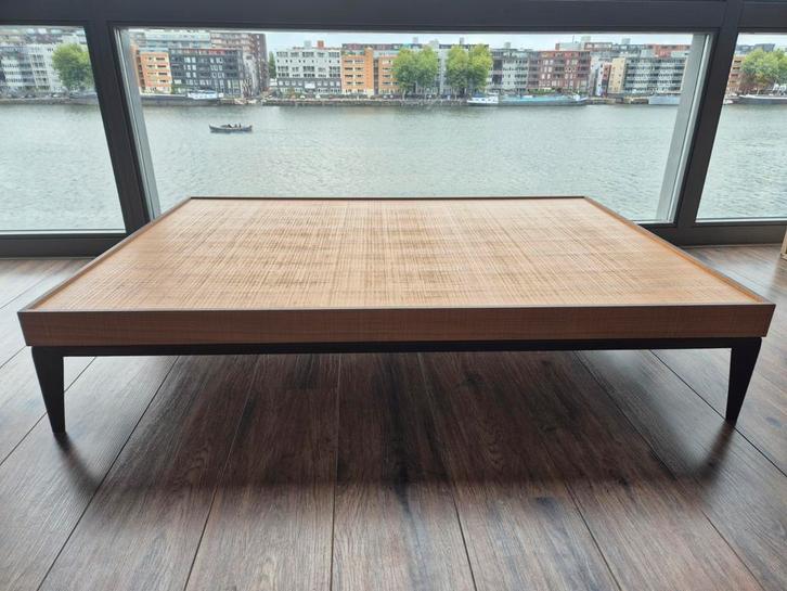 Chateau D'Ax salontafel hout, Huis en Inrichting, Tafels | Salontafels, Zo goed als nieuw, Minder dan 50 cm, 50 tot 100 cm, 100 tot 150 cm